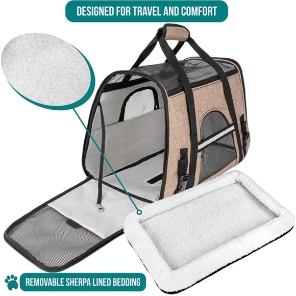 Travel pet carrier 🐕 🐈 - Picture 4 of 7